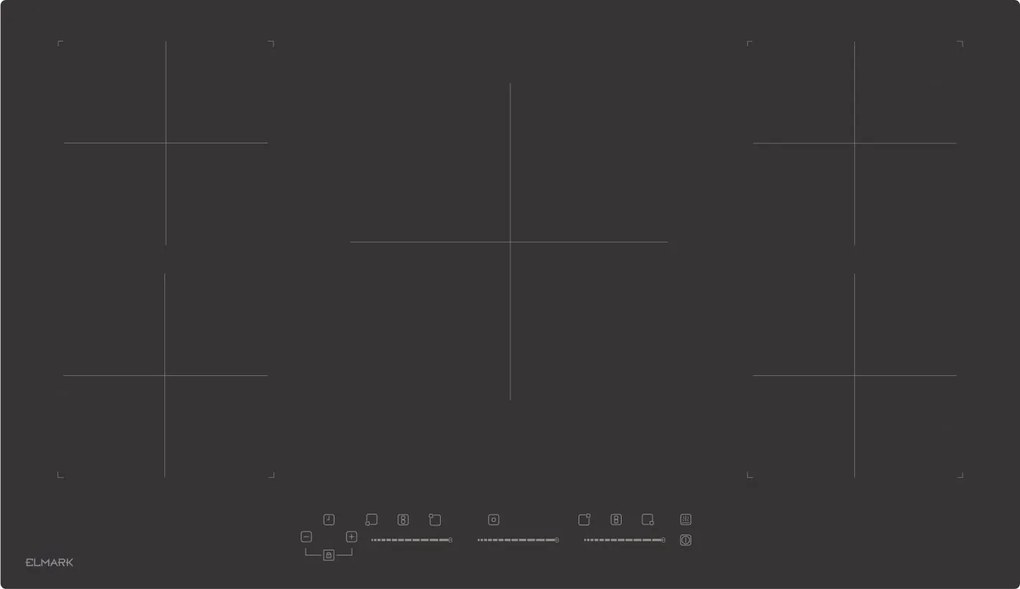 Индукционен сензорен котлон без рамка Elmark EL-IV7243