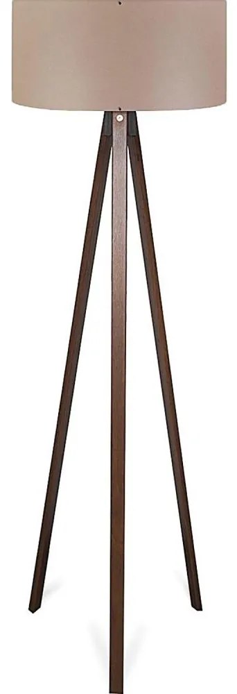 Подова лампа AYD 1xE27/40W/230V кафява