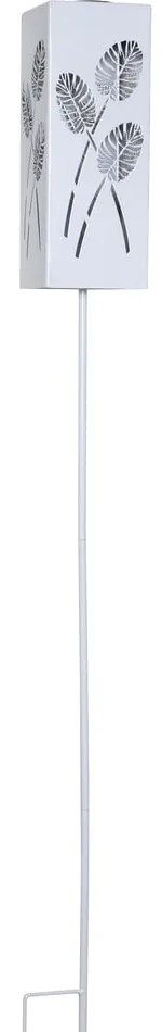 Бяла метална слънчева LED светлина декорация Albaleaf - Star Trading