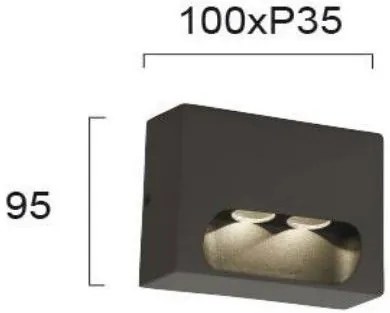 Аплик Viokef Poros-Leuko-Дължина: 10 cm