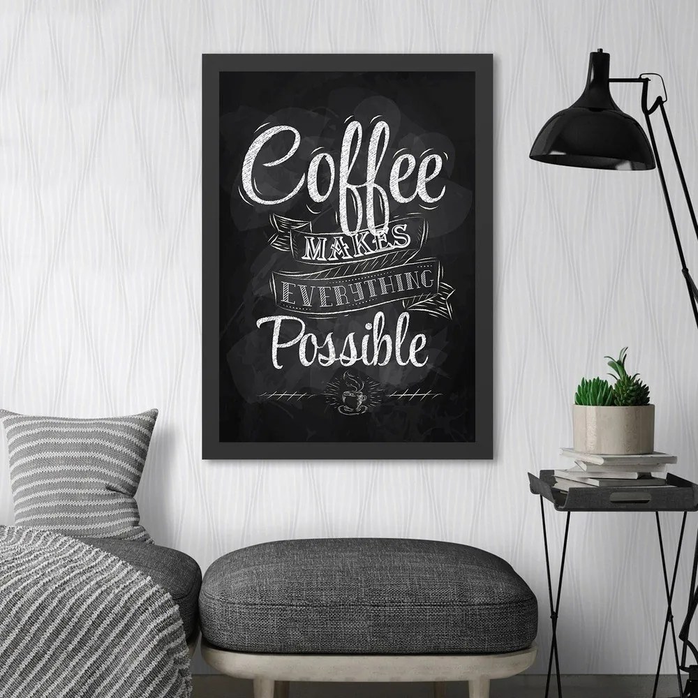 Картина 40x55 cm Coffee - Wallity