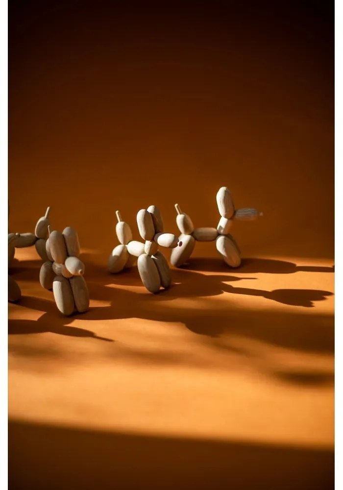 Статуя от масивно дърво (височина 14,5 cm) Ballon Dog – Boyhood