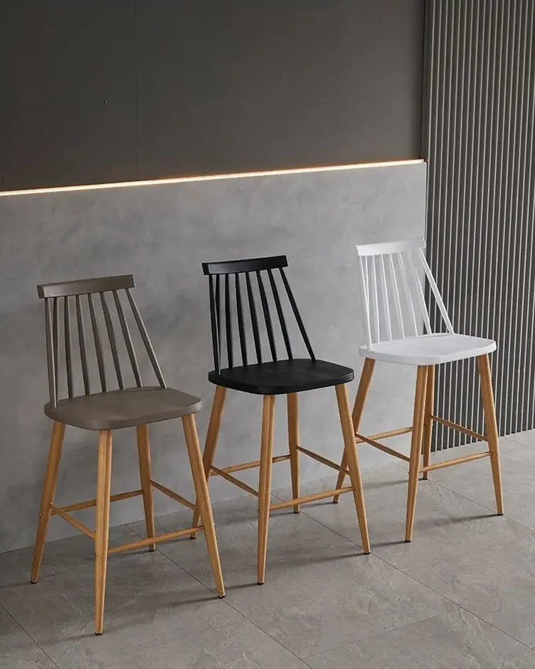 Бар стол Nolan-черен (4) парчета