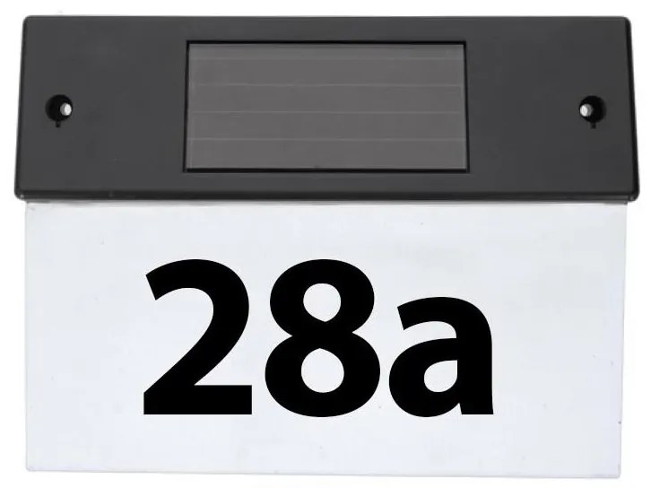 Grundig - LED соларен номер за врата LED/1,2V 600 mAh IP44