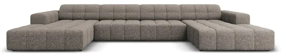 Тъмносив ъглов диван ("U" форма) Chicago – Cosmopolitan Design