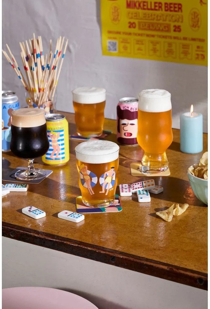 Стъклена чаша за бира 400 ml Mikkeler – Holmegaard