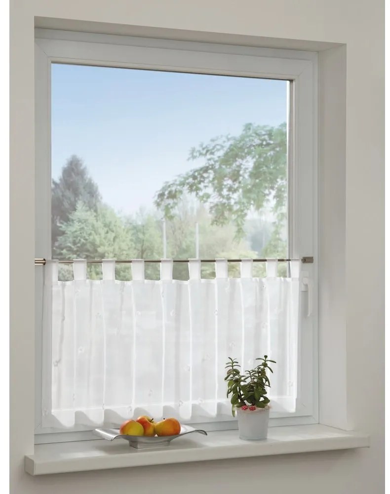 Бяла завеса 48x140 cm Voile - Gardinia