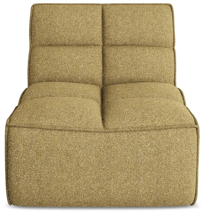 Модул за диван в цвят горчица Kalai – Makamii