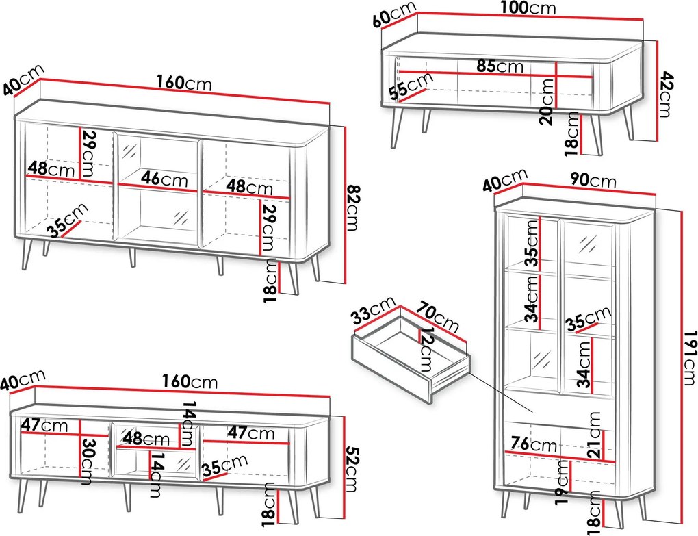 Холна секция Marly Reg