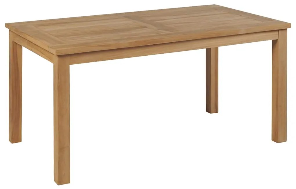 43253 vidaXL Маса за кафе тиково дърво 90x50x45 см