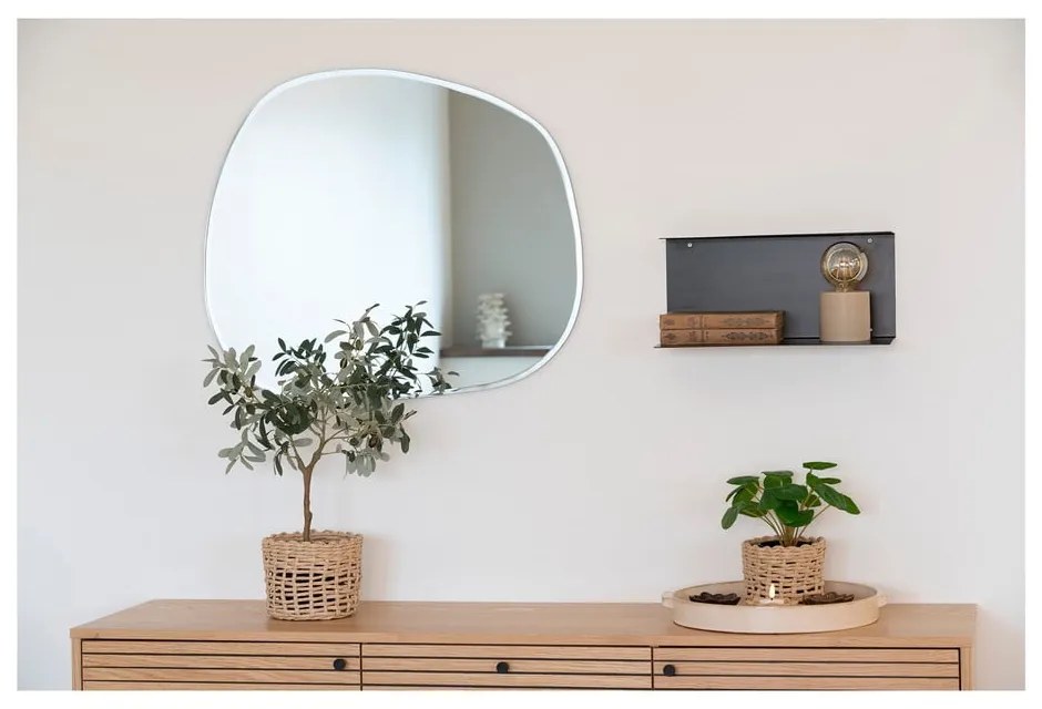 Черен на няколко нива метален стенен рафт 18 cm Lille – House Nordic