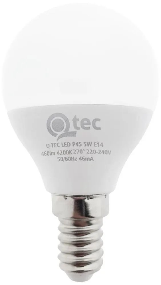 LED Крушка Qtec P45 E14/5W/230V 4200K