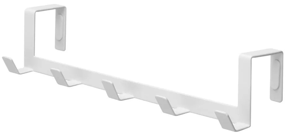 Бяла метална закачалка за врата 30 cm Tower - YAMAZAKI