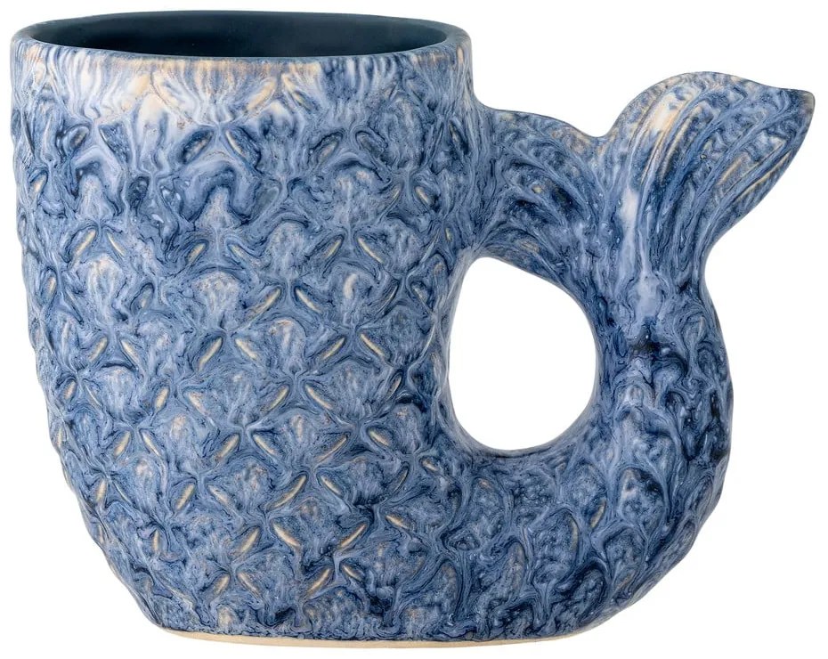 Синя глинена ваза (височина 12 cm) Ariella – Bloomingville