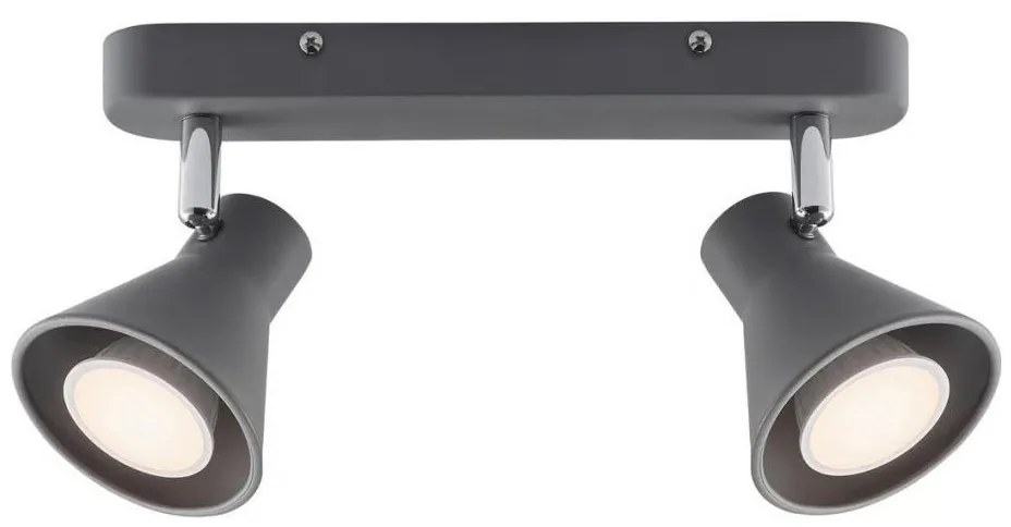 Nordlux - Точково осветително тяло EIK 2xGU10/35W/230V сиво