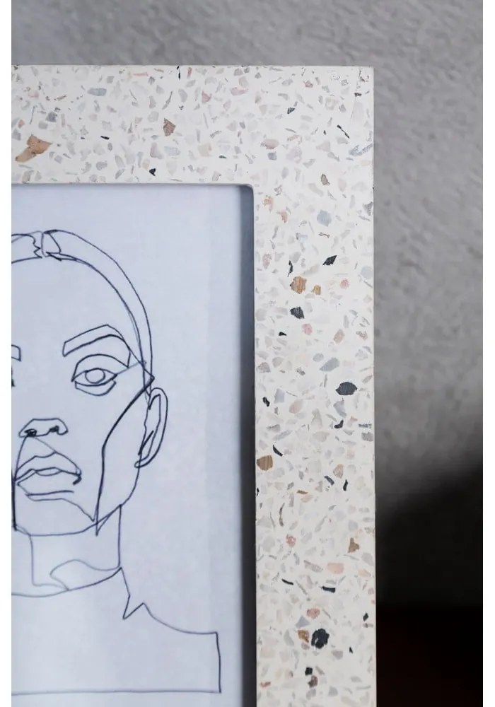 Кремава дървена рамка 19x24 cm Mimo - Premier Housewares