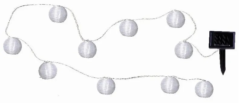 Слънчева LED светлинна верига, подходяща за използване на открито, с дължина 2,7 м Festival - Star Trading