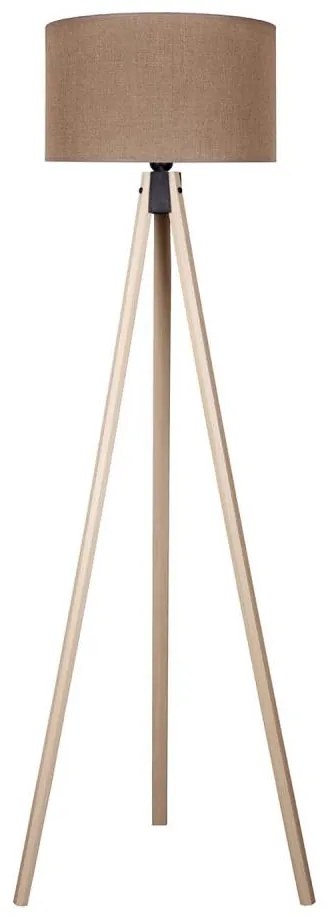 Duolla - Лампион 1xE27/60W/230V Ø 44 см кафяв/бежов