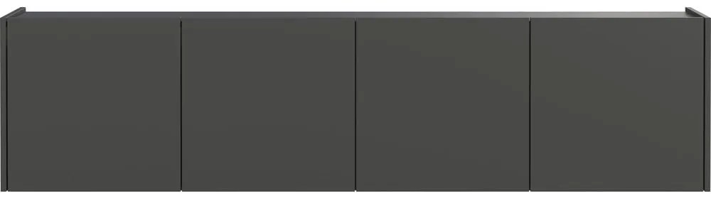 Антрацитна маса за телевизор 183x45 cm Piana – Germania