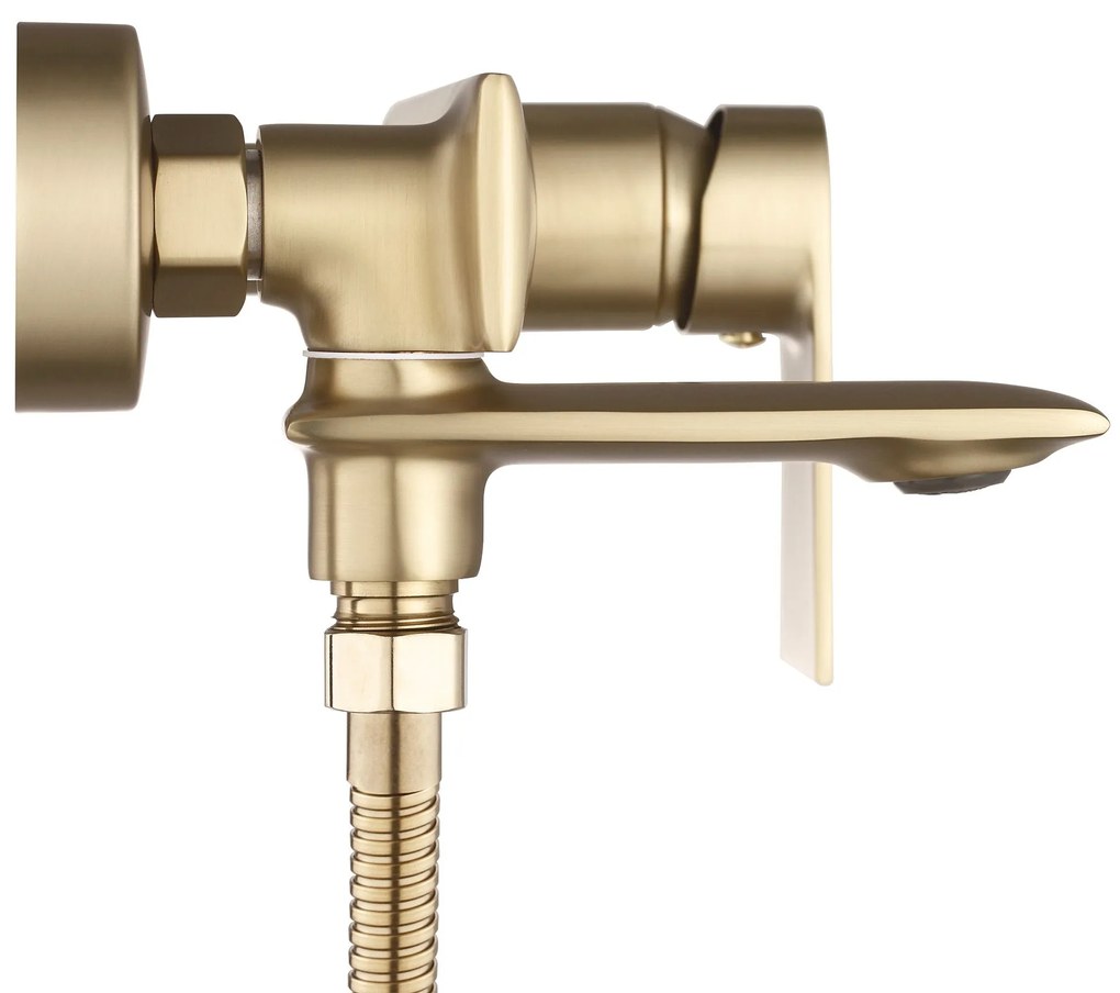 Смесител за вана REA Veneta Brush Gold