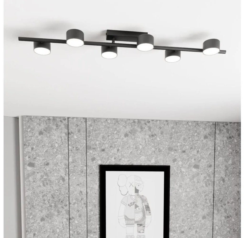 Плафон BET 6xGX53/12W/230V черен