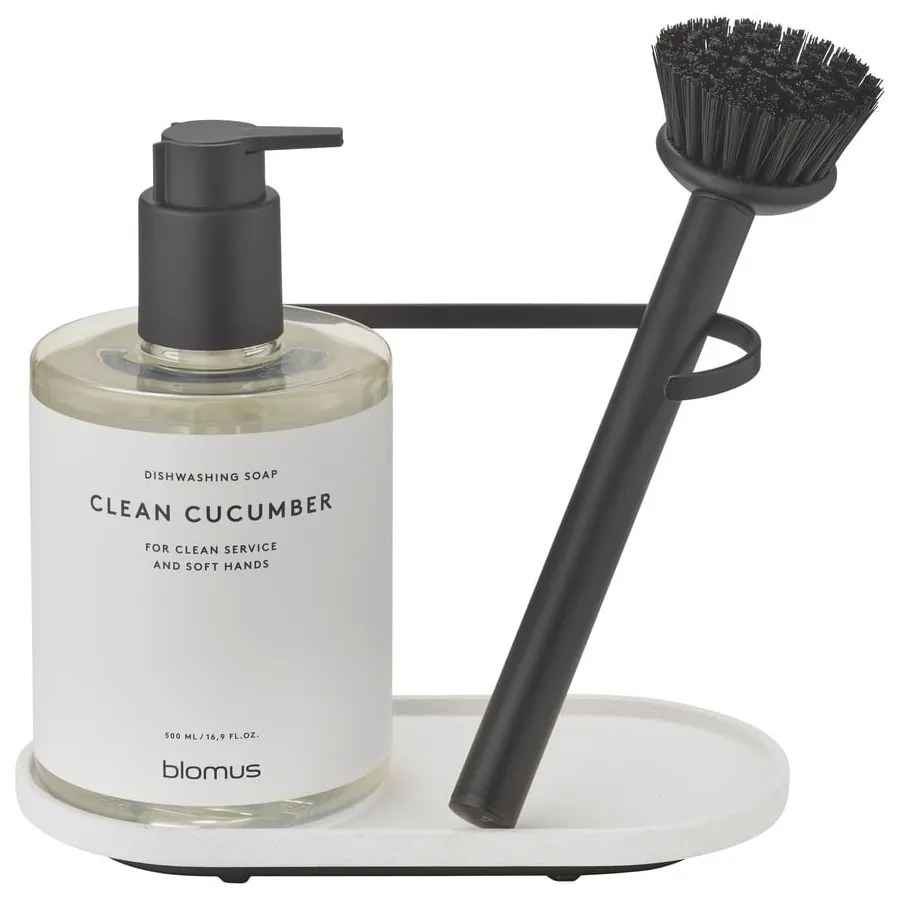 Кремава бетонна стойка за перилни препарати Dhuva – Blomus