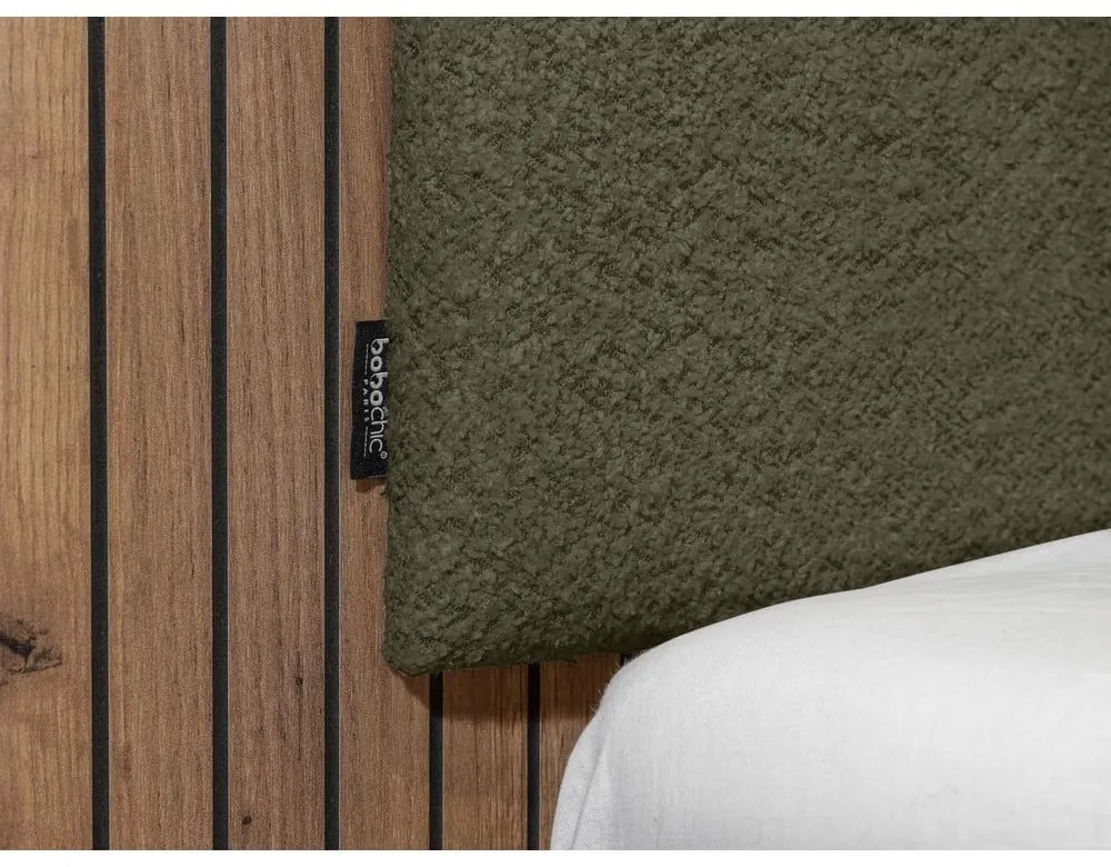 Зелено двойно легло с включена подматрачна рамка 160x200 cm Lior – Bobochic Paris