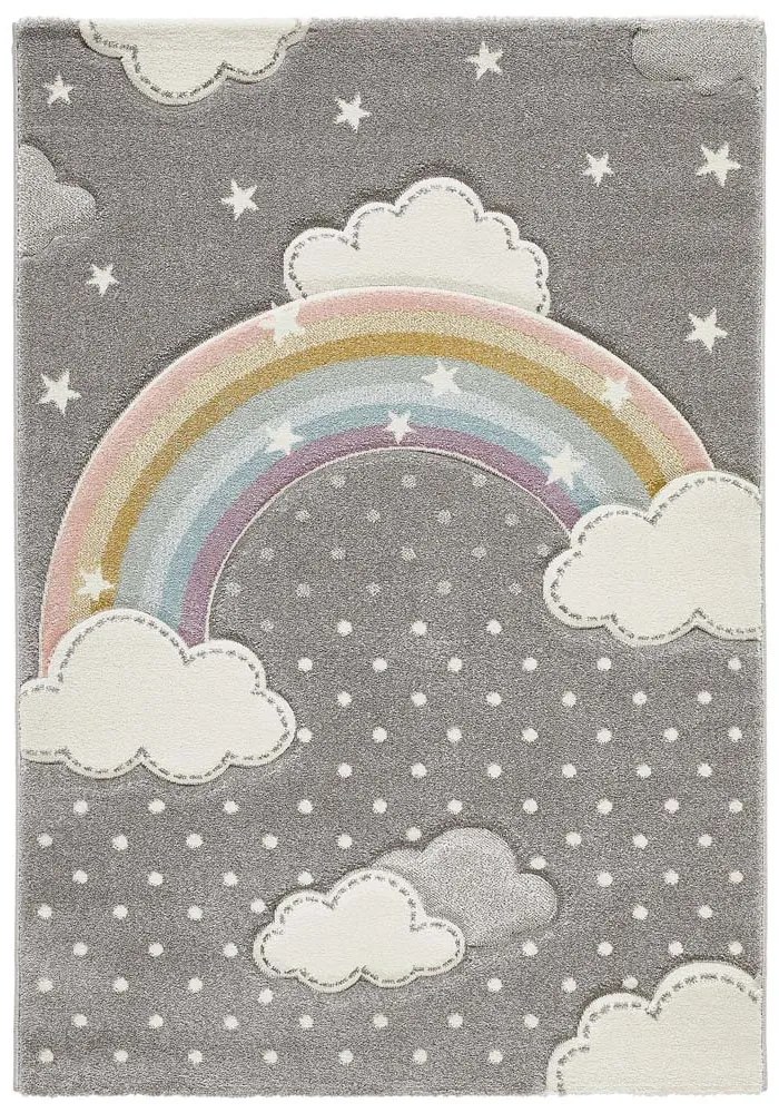 RAINBOW CLOUDS ДЕТСКИ КИЛИМ 80/150СМ