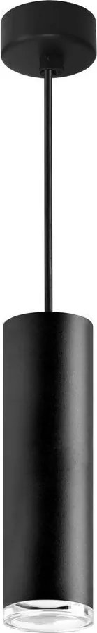 LED RGBW димируем пендел за баня на кабел TURYN 1xGU10/6W/230V IP44 черен