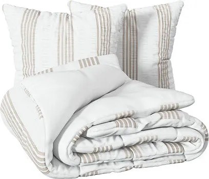 Спално бельо atmosphera Stripes, Лен, 240×220 cm