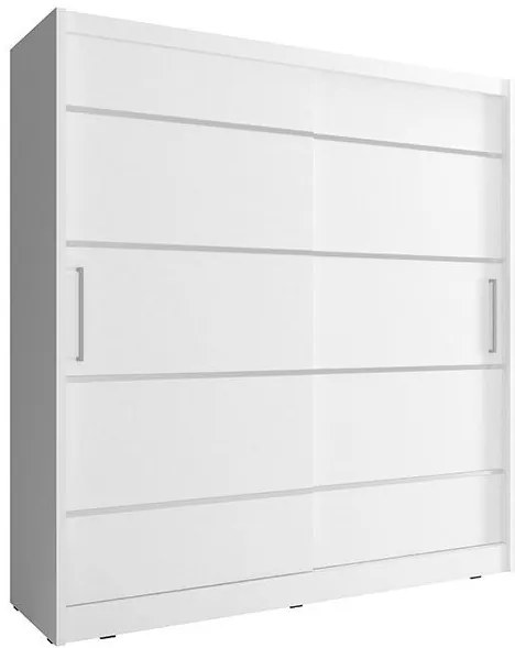 Гардероб Maritina sliding-200 x 62 x 214 cm.-White