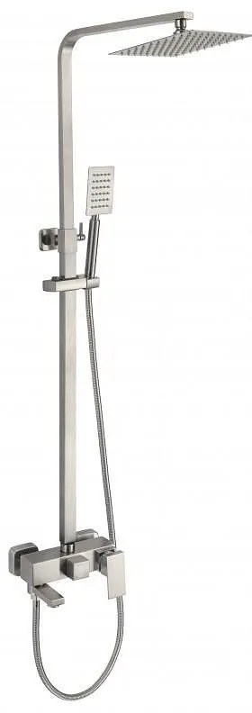 Душ система със смесител, пита, слушалка и шлаух ICT 8866BS, Inter Ceramic