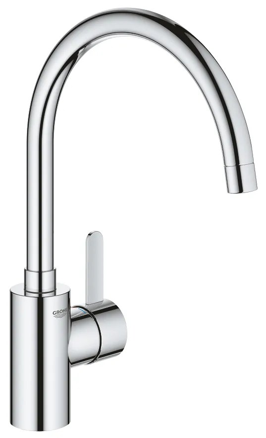 Кухненски кран Grohe EuroSmart-Glossy Silver