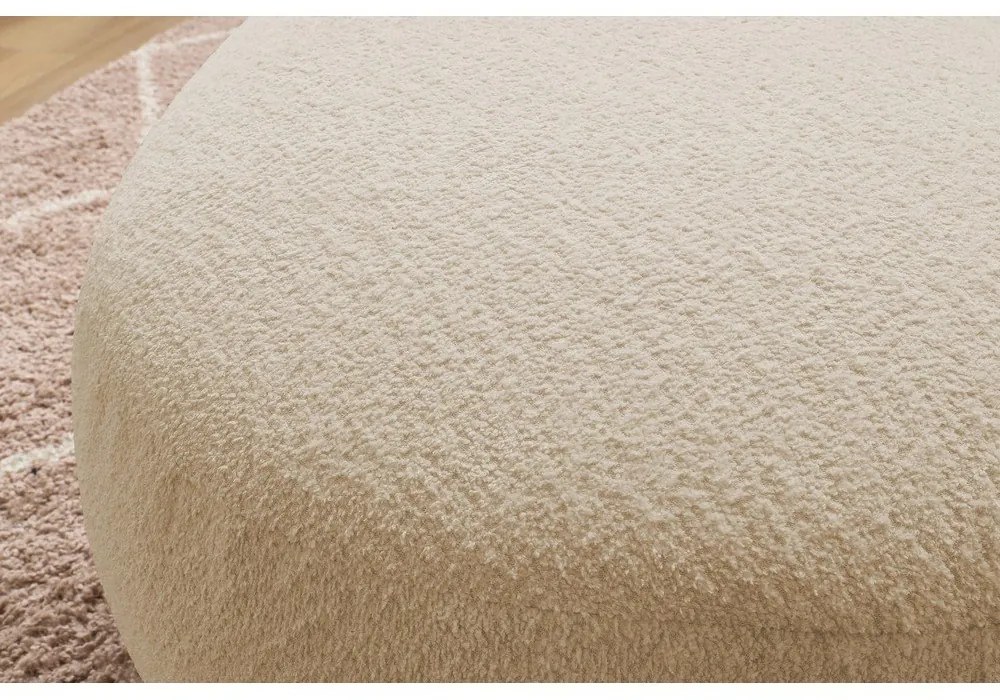 Бежова табуретка от букле Saint-Germain - Bobochic Paris