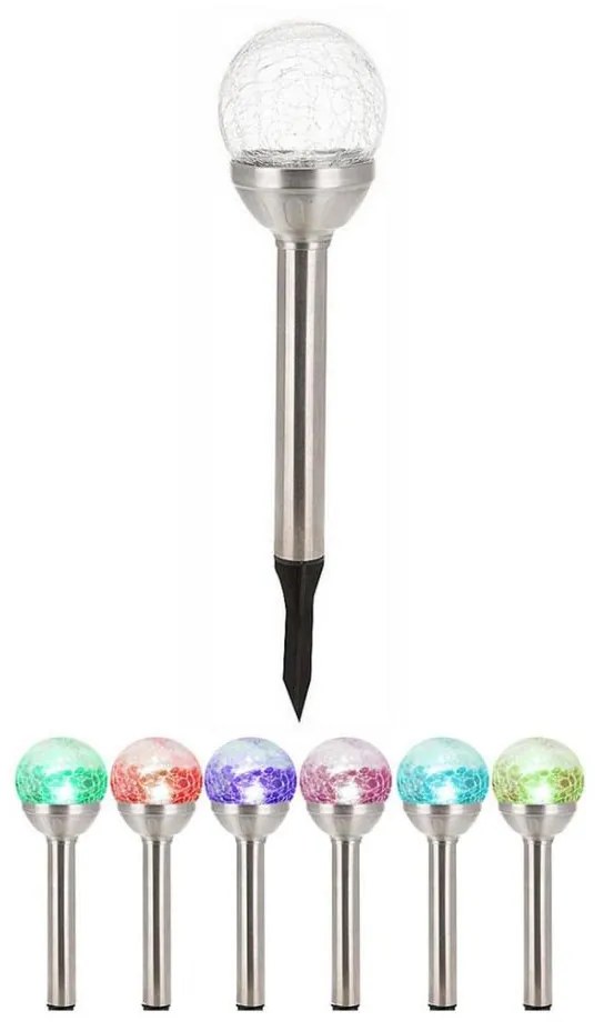 Grundig - LED соларна лампа 1xLED/1,2V 600 mAh мултицветна