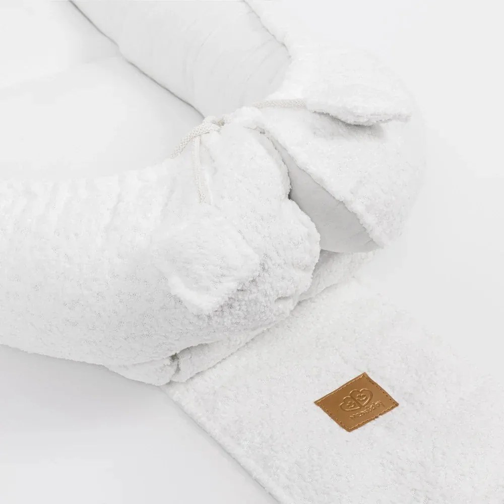 Бяло гнездо за бебе 55x83 cm – Meowbaby