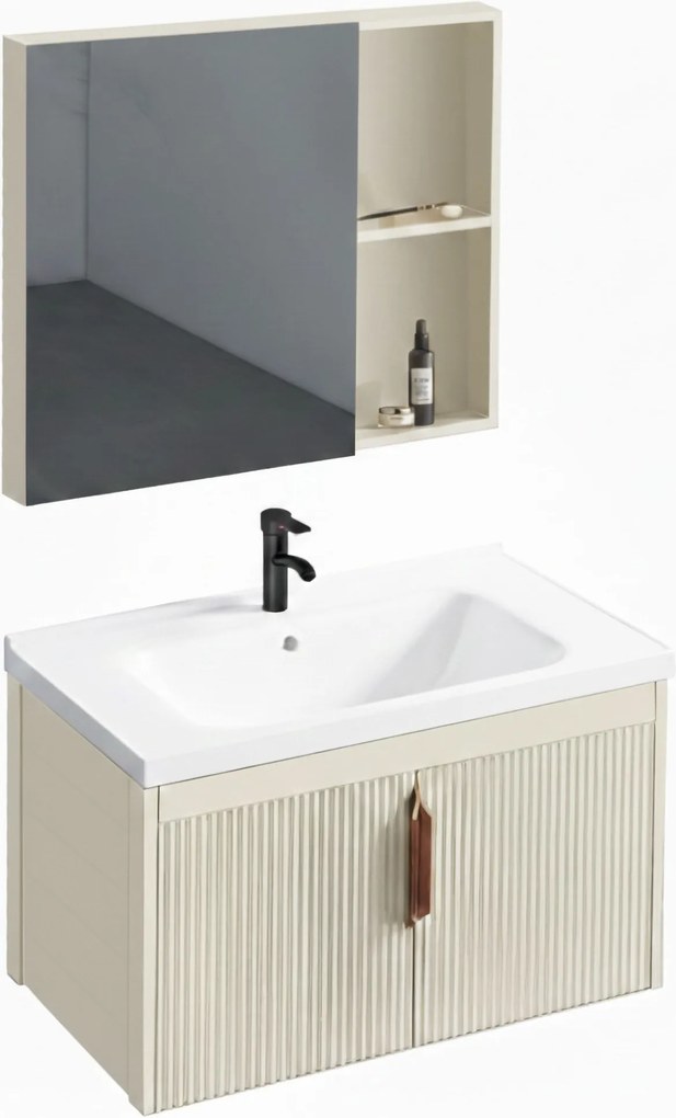 Комплект мебели за баня с мивка Astor 60 см Beige