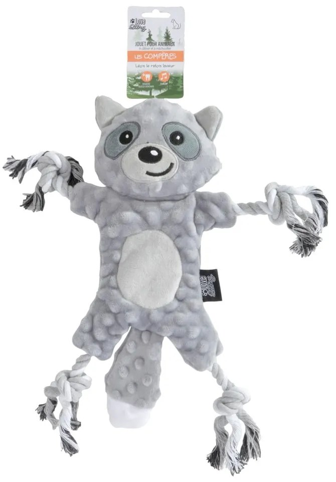 Играчка за куче Racoon – Love Story