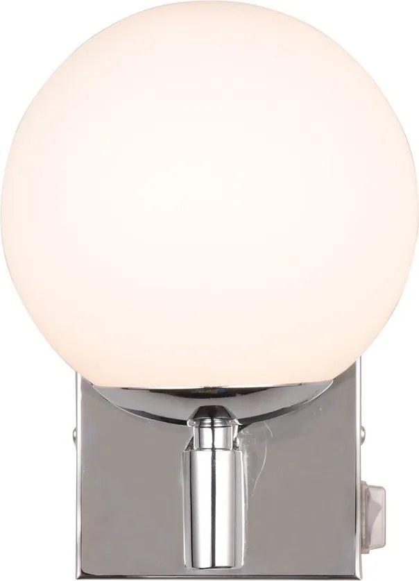 Стенна лампа в сребрист цвят ø 14 cm Kula – Trio