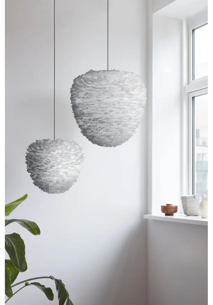 Светлосив абажур ø 40 cm Eos Evia Medium – UMAGE