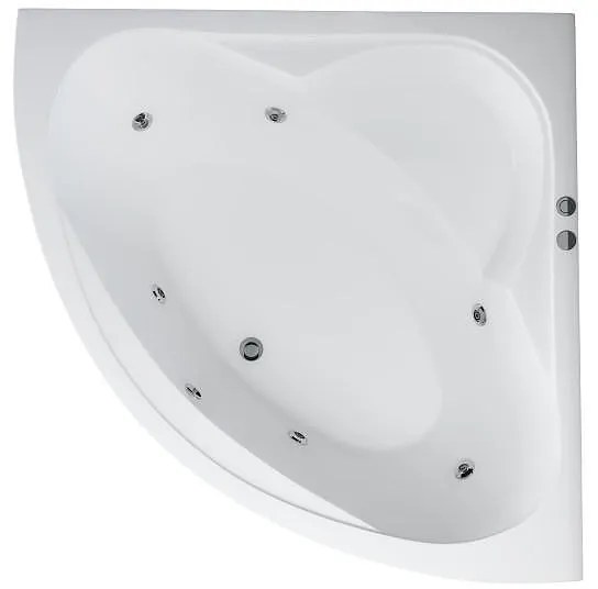 Хидромасажна вана ICSH 151560 W, Inter Ceramic, 150x150x60см