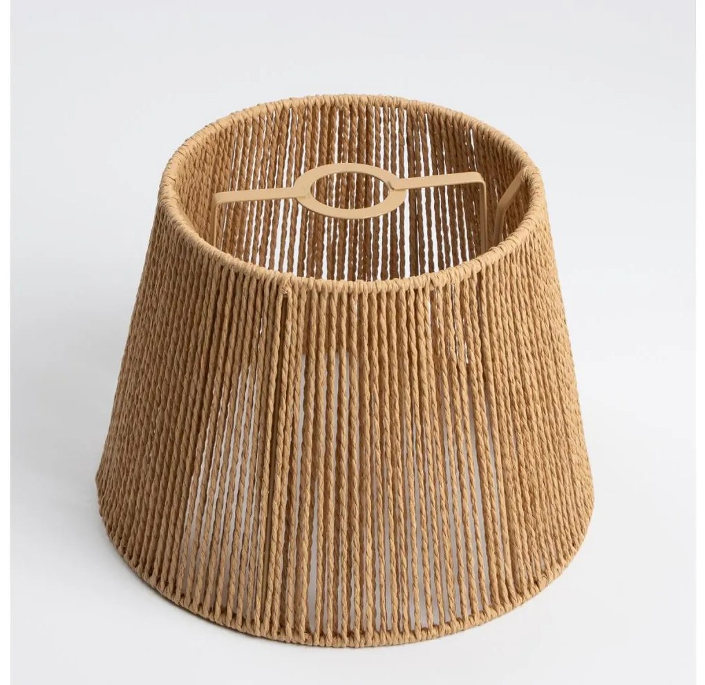 Универсален абажур KERIA Ø 28 см, кафяв