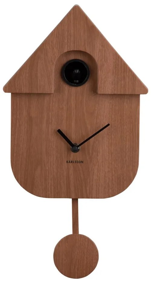Стенен часовник с махало Modern Cuckoo – Karlsson