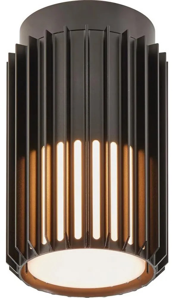 Nordlux - Екстериорна лампа за таван ALUDRA 1xE27/15W/230V черен