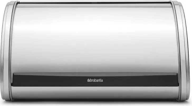 Кутия за хляб Brabantia Roll Top 646889, 11 л, 31.6x26.5 см, Специална структура, Инокс/Мат
