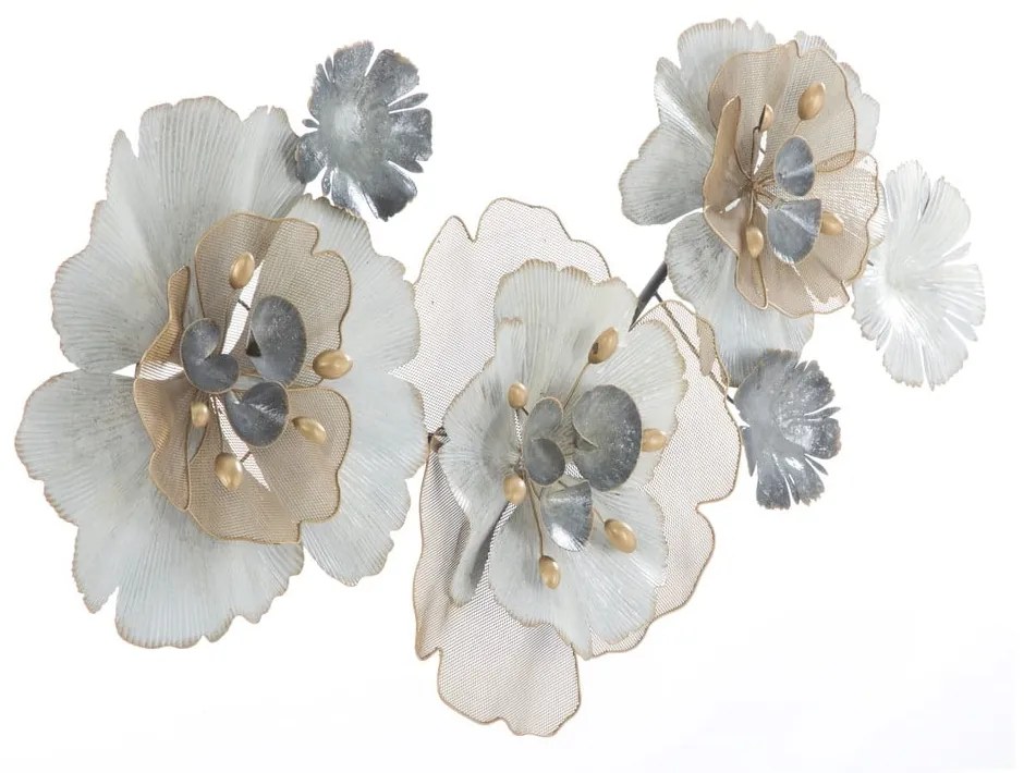 Метална декорация за стена , 119 x 60 cm Flowery - Mauro Ferretti