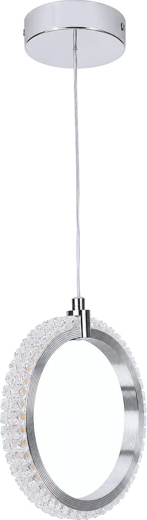 LED висящ плафон LHJ126-W Хром