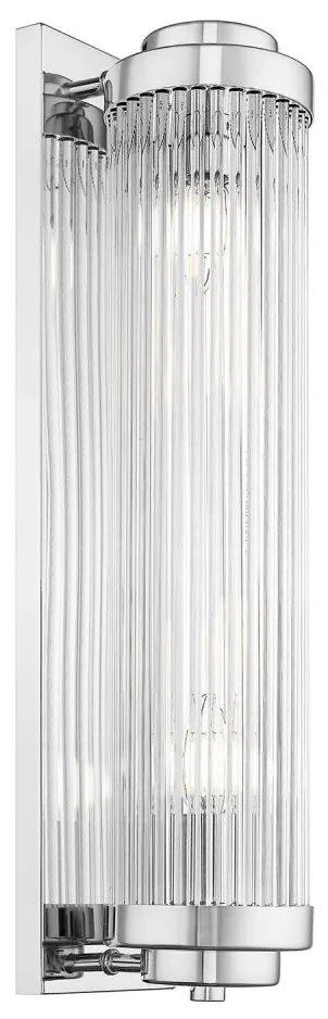 Zuma Line W0528-02M-B5AC - стенен лампион SERGIO 2xE14/60W/230V хром