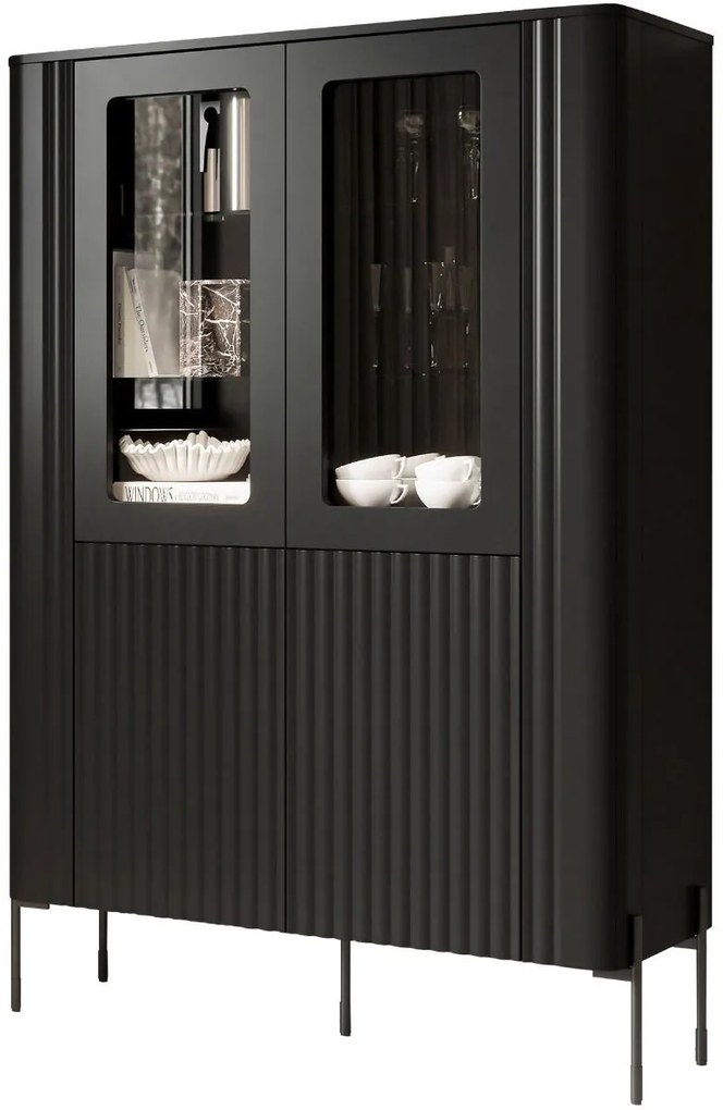 Витрина Vera 110-черна