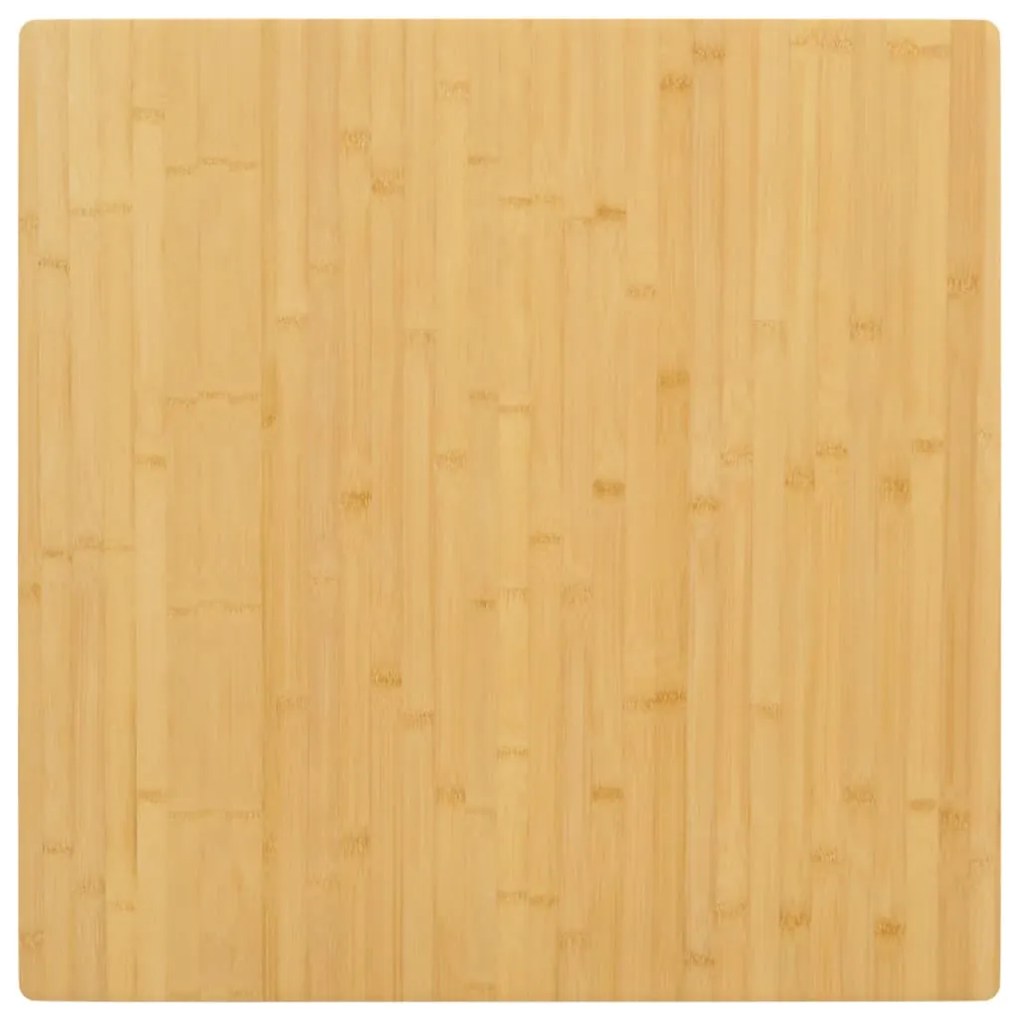 352696 vidaXL Плот за маса 80x80x1,5 см бамбук